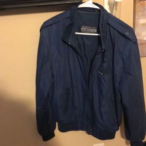 VINTAGE Members Only Navy Blue Jacket | D6